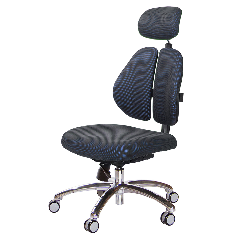 GXG 高背涼感綿 雙背椅 (鋁腳/無扶手)  型號2994 LUANH