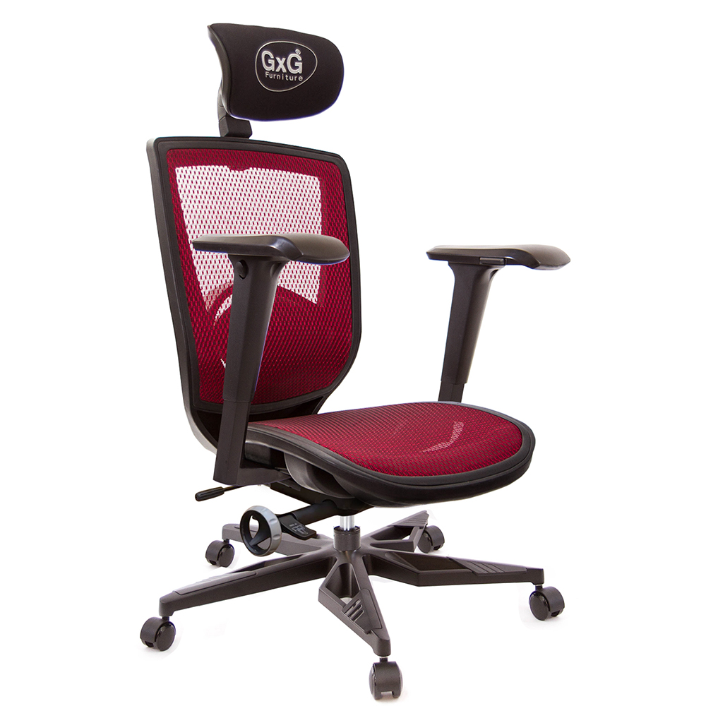 GXG 高背全網 電腦椅 (電競腳/4D升降扶手) 型號83F6 KGA3