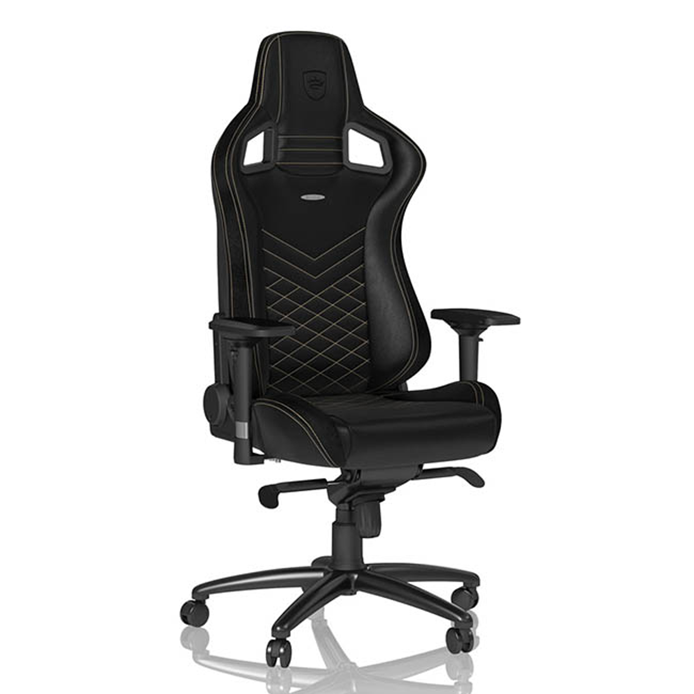 Noblechairs 皇家 電競賽車椅(黑金) EPIC-003