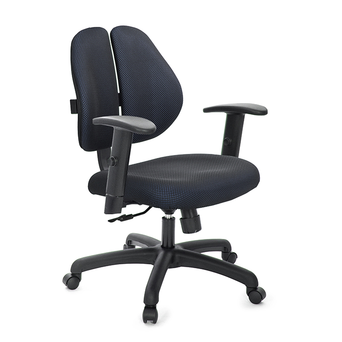 GXG 短背涼感 雙背椅 (升降扶手)  型號2992 E5