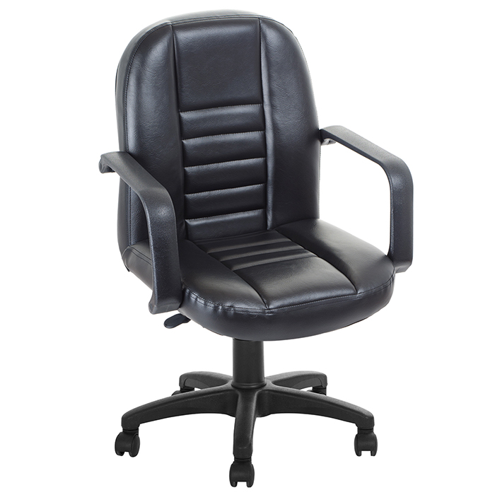 GXG 短背皮面 電腦椅 型號1023 E