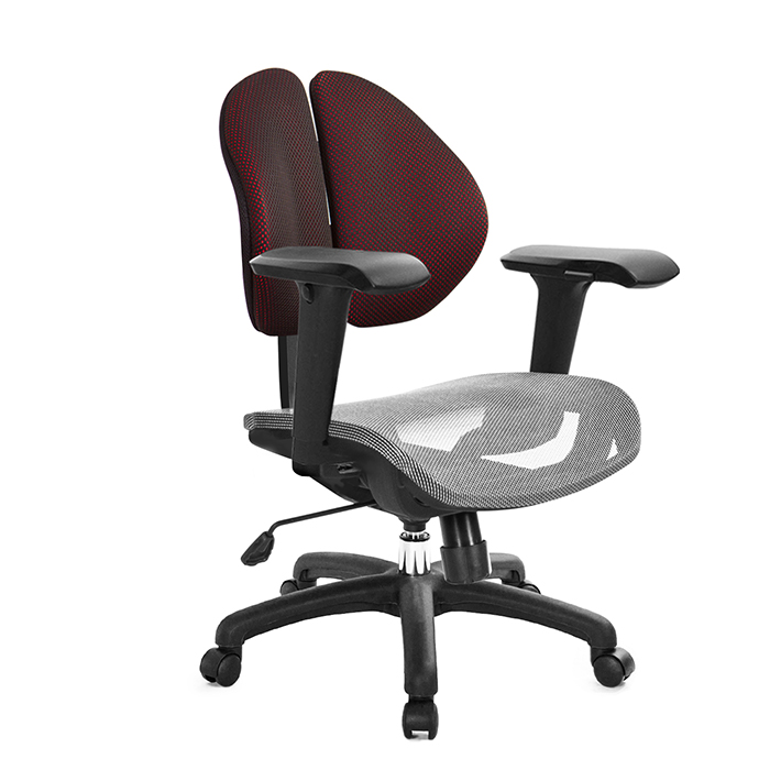 GXG 短背網座 雙背椅 (4D升降扶手) TW-2997 E3