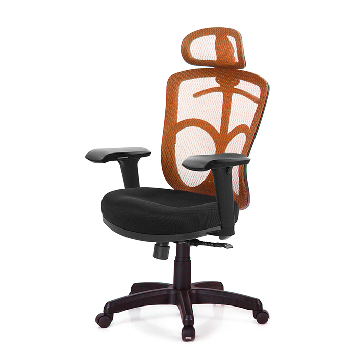GXG 高背半網 電腦椅  (4D升降扶手) 型號096 EA3
