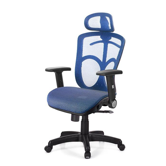 GXG 高背全網 電腦椅  (摺疊扶手) 型號091 EA1