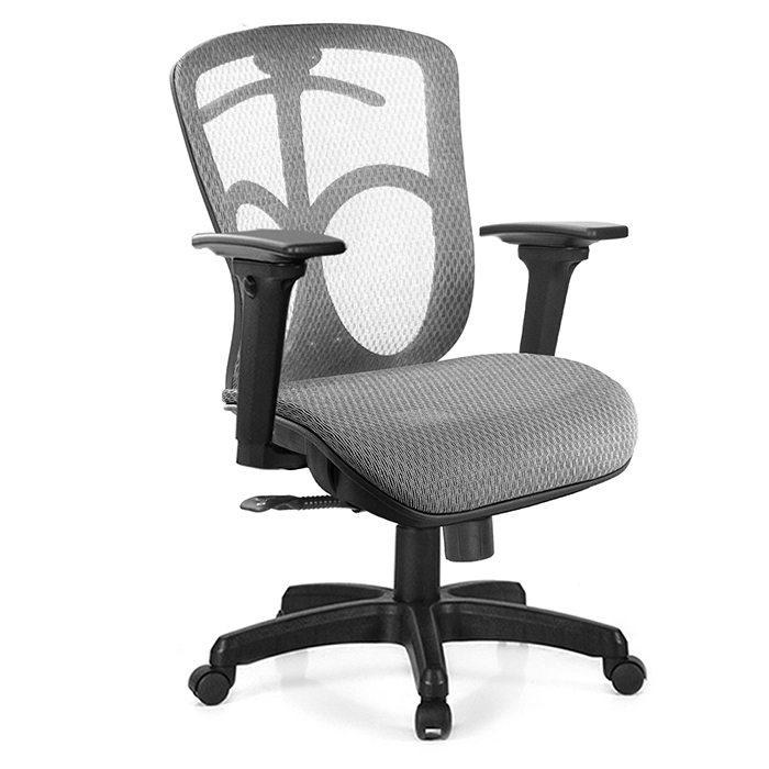 GXG 短背全網 電腦椅 (3D升降扶手)  型號091 E9