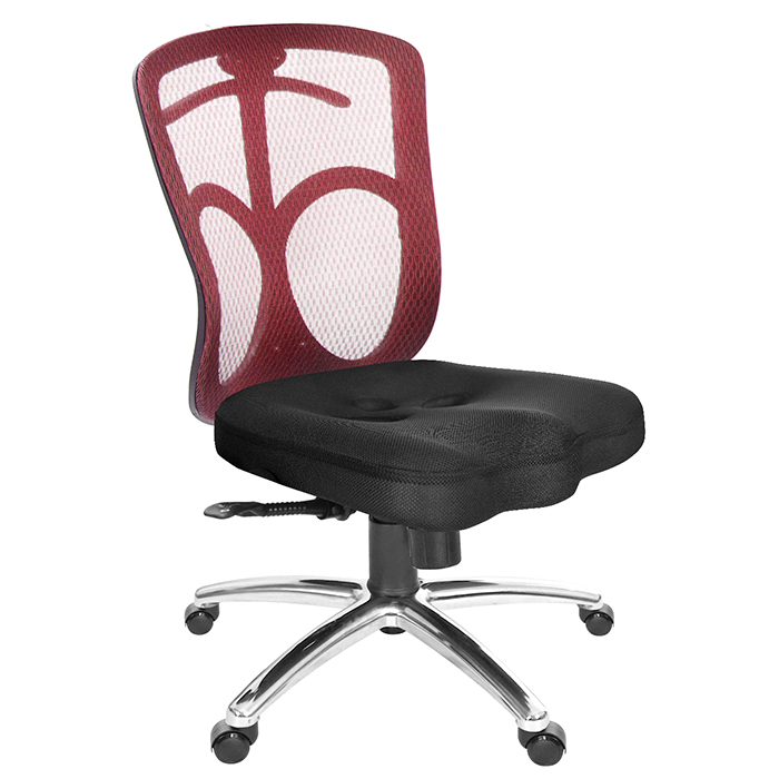 GXG 短背美臀 電腦椅 (無扶手/鋁腳) 型號115 LUNH 