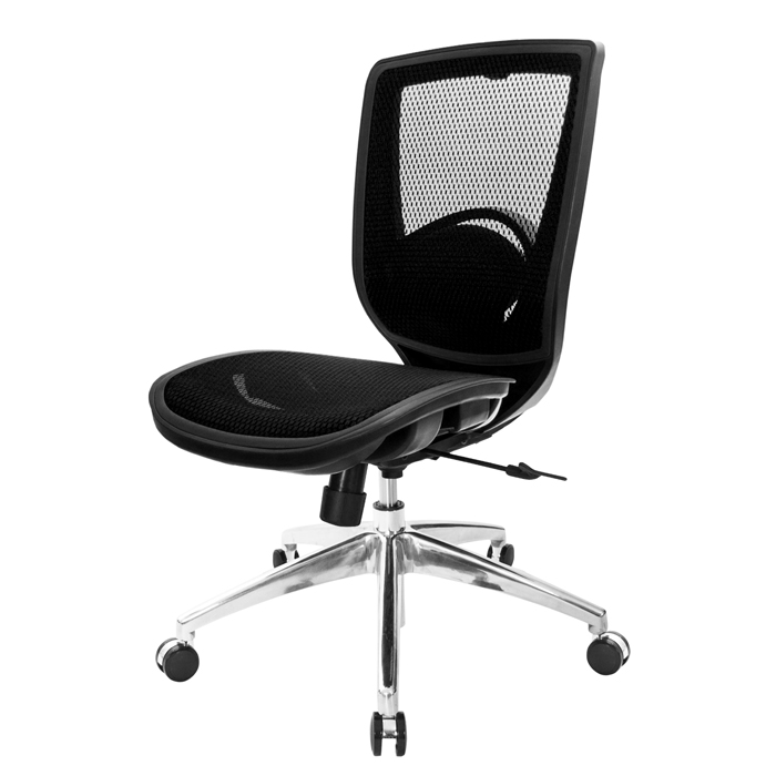 GXG 短背全網 電腦椅 (鋁腳/無扶手) 型號81X6 LUNH