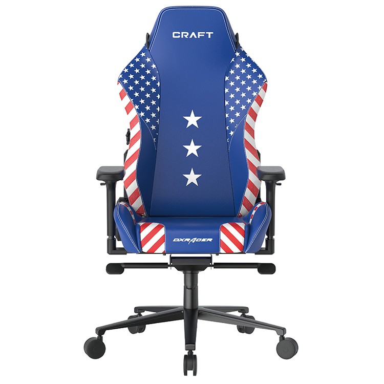 ※售完 DXRacer 電競賽車椅 CRAFT  電繡系列  美國星 D5000-USA
