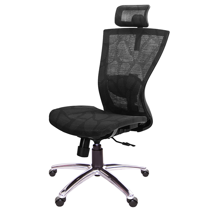 GXG 高背全網 電腦椅 (無扶手/鋁腳) 型號81X5 LUANH