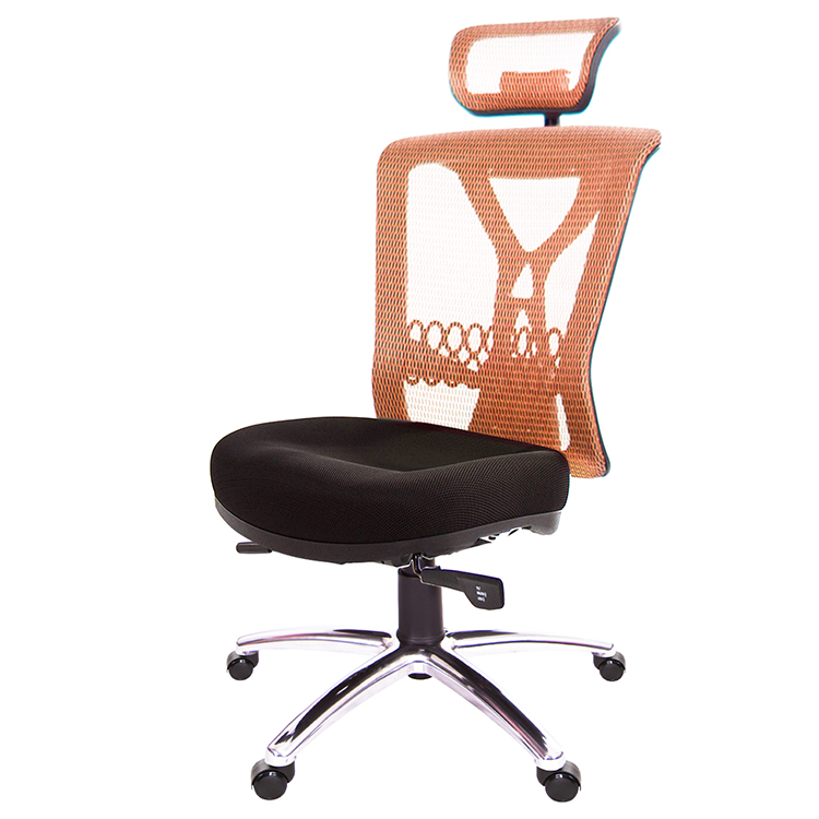 GXG 高背電腦椅 (無扶手/鋁腳) 型號8095 LUANH