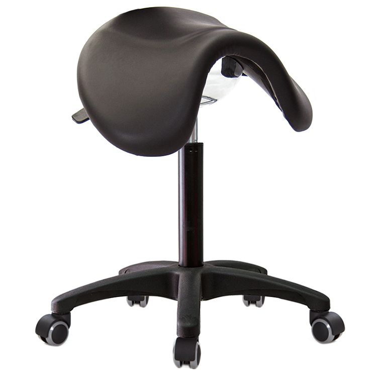 GXG 大馬鞍 工作椅 (塑膠腳/防刮輪)  型號81T3 EX