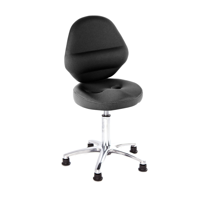 GXG 工作椅 加椅背 (鋁合金腳) 型號T10 LU