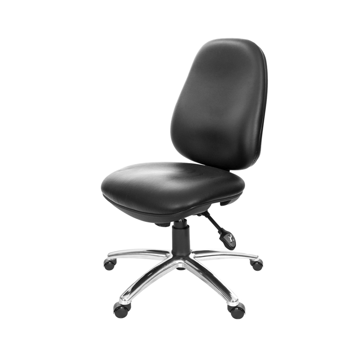 GXG 低背泡棉 電腦椅 (無扶手/鋁腳) TW-8119 LUNH