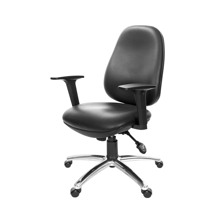 GXG 低背泡棉 電腦椅 (2D扶手/鋁腳) TW-8119 LU2