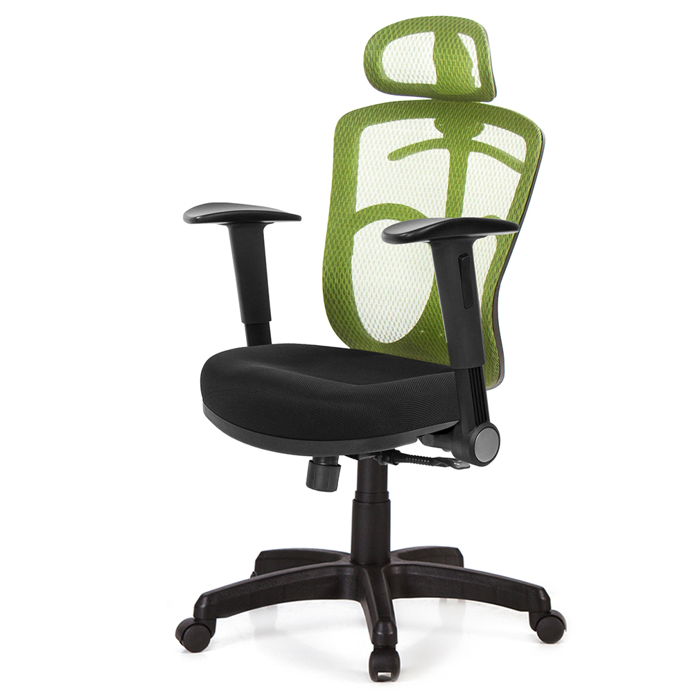 GXG 高背半網 電腦椅  (摺疊扶手) 型號096 EA1