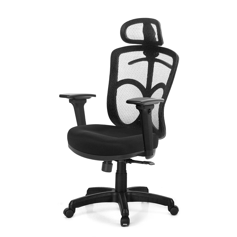GXG 高背半網 電腦椅  (3D升降扶手) 型號096 EA9