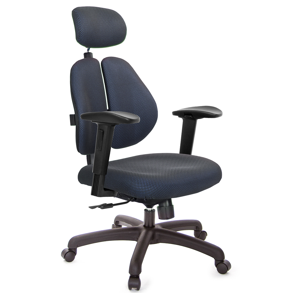GXG 高背涼感綿 雙背椅 (2D滑面升降扶手)  型號2995 EA2J