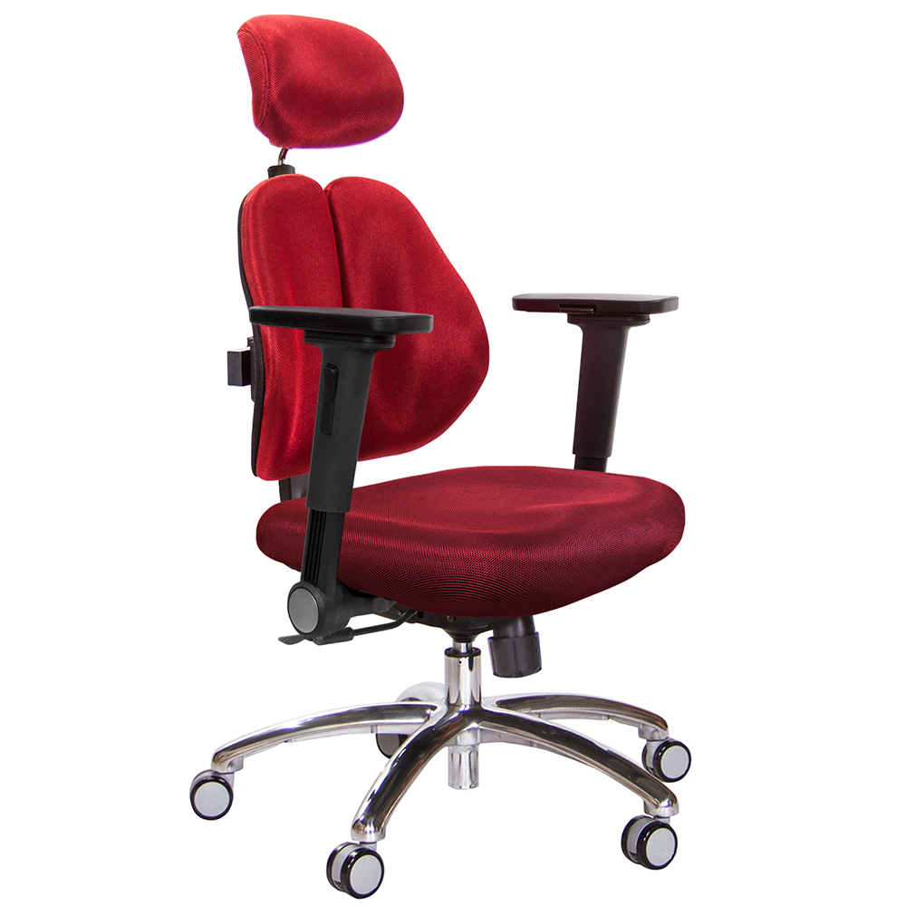 GXG 高背涼感綿 雙背椅 (4D平面摺疊扶手)  型號2995 LUA1H