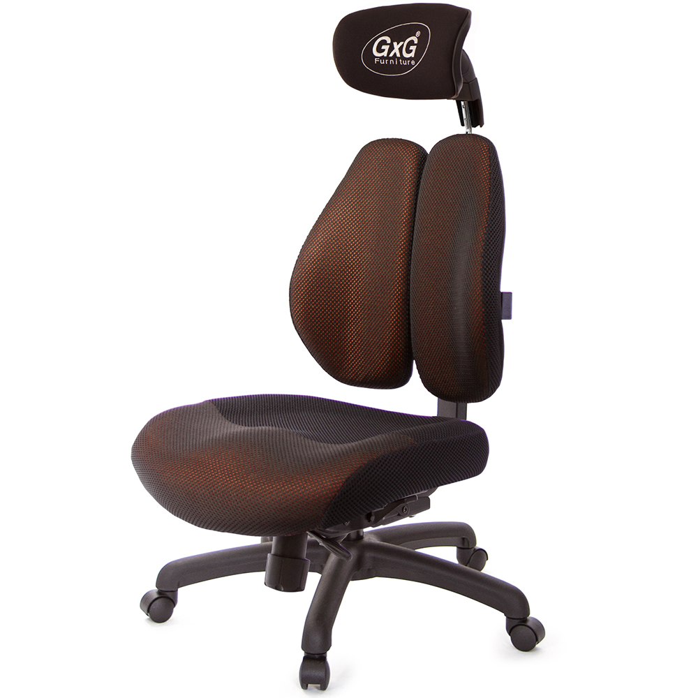 GXG 雙軸枕 DUO KING 工學椅(無扶手) 型號3606 EANH