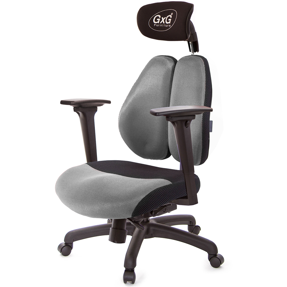 GXG 雙軸枕 DUO KING 工學椅(3D升降扶手)  型號3606 EA9