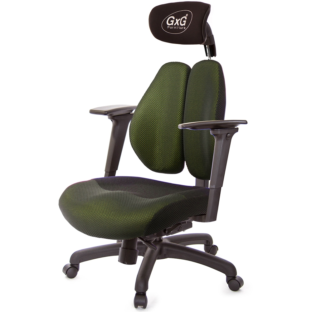GXG 雙軸枕 DUO KING 工學椅(3D手遊休閒扶手)  型號3606 EA9M