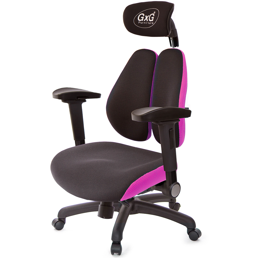GXG 雙軸枕 DUO KING 記憶棉工學椅(4D弧面摺疊手)  型號3608 EA1D