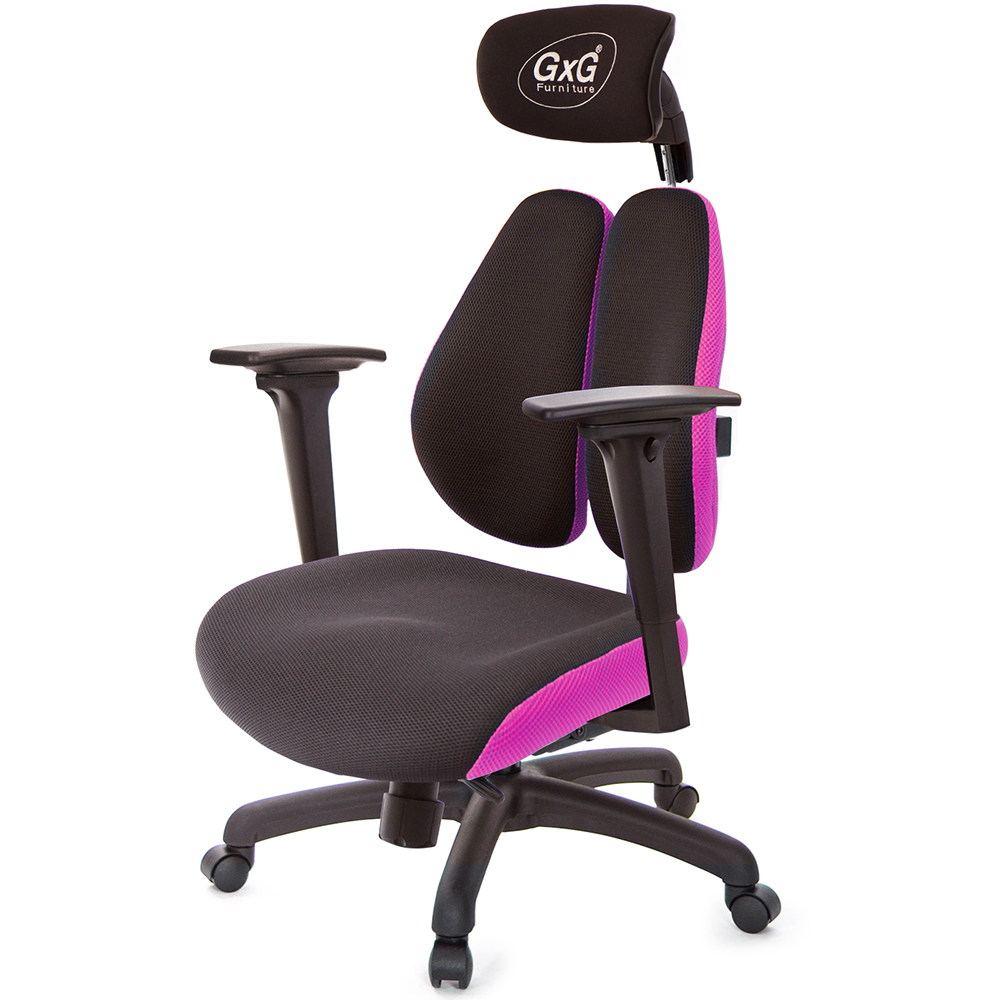 GXG 雙軸枕 DUO KING 記憶棉工學椅(3D升降扶手)  型號3608 EA9