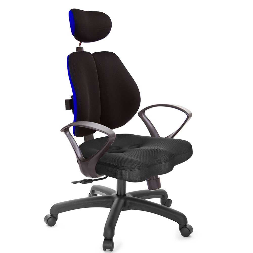 GXG 高背美臀 雙背椅 (D字扶手)  型號2504 EA4