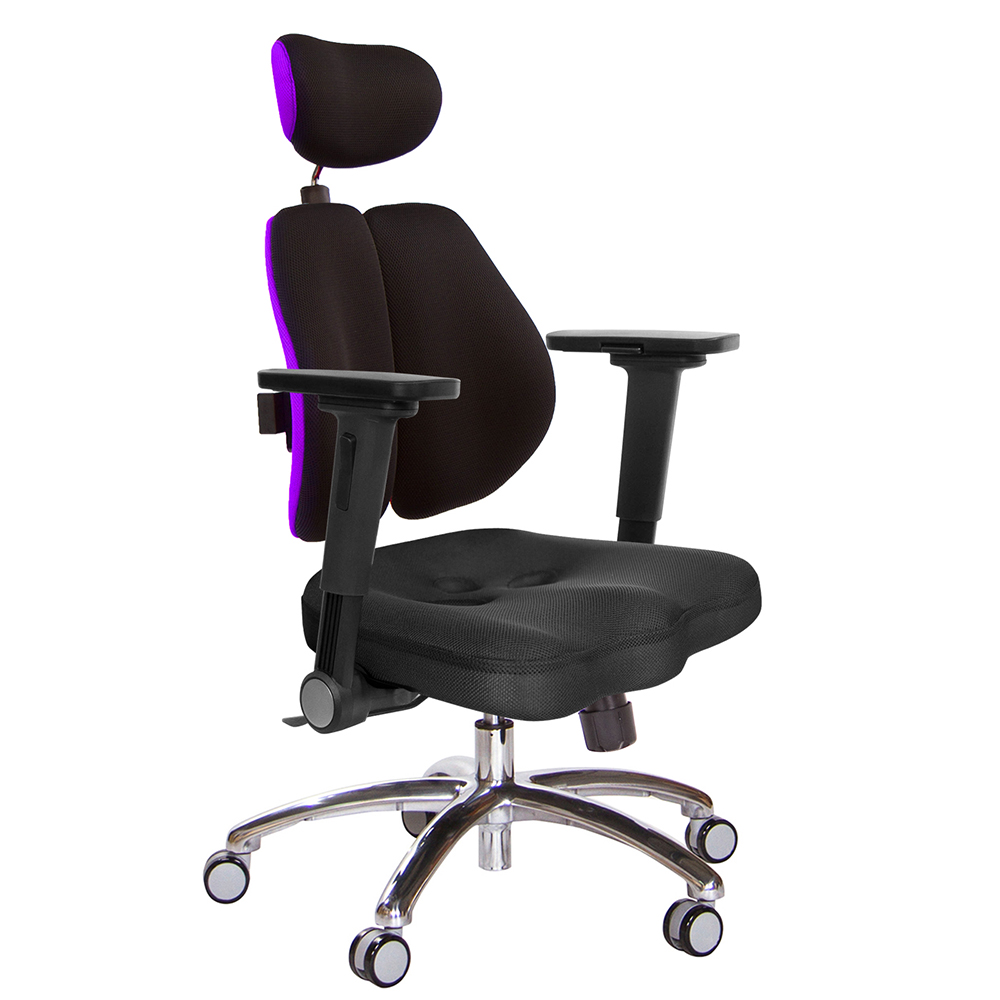 GXG 高背美臀 雙背椅 (4D平面摺疊扶手)  型號2504 LUA1H
