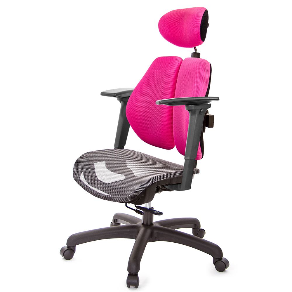 GXG 高雙背網座 工學椅(3D手遊休閒扶手)  型號2806 EA9M