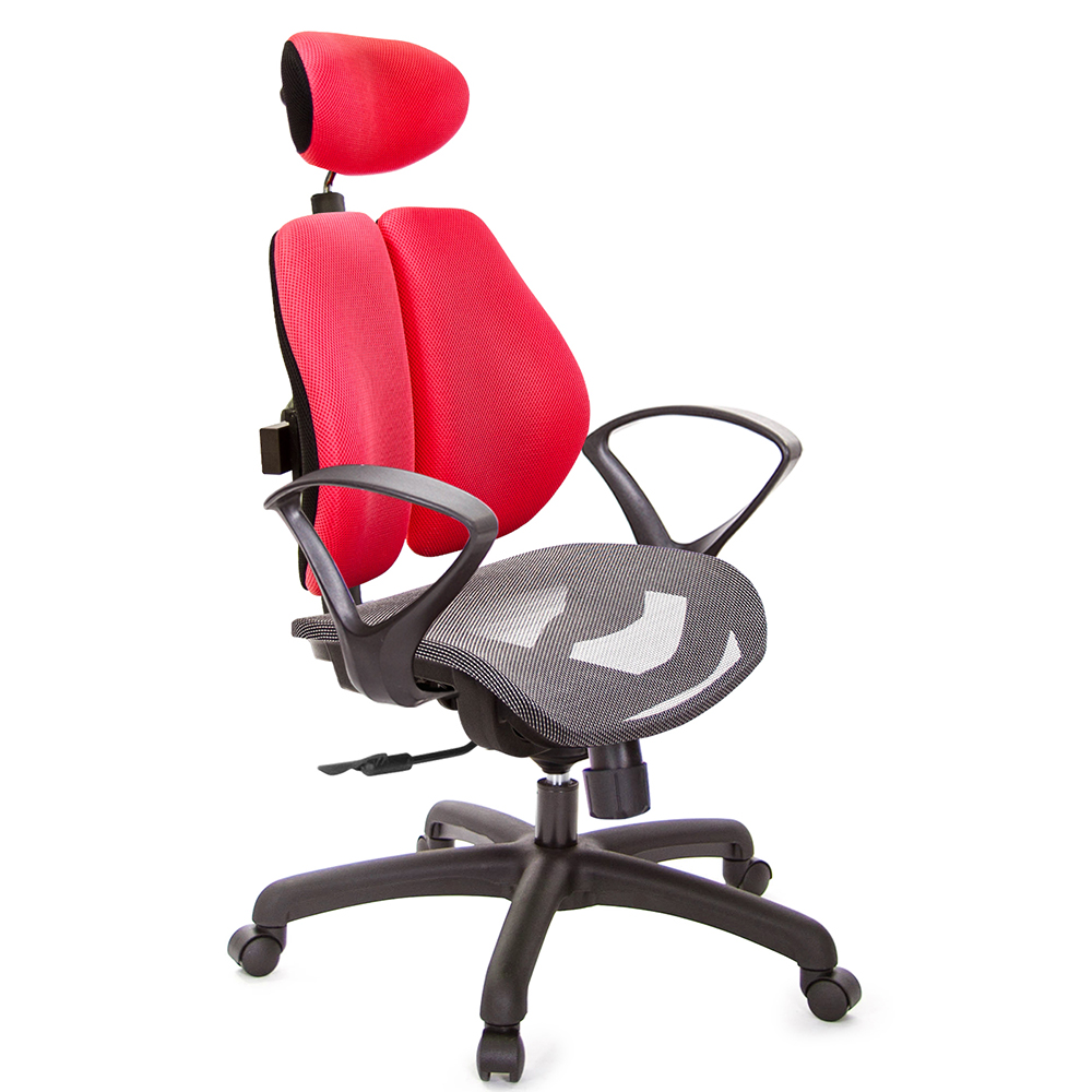 GXG 高雙背網座 電腦椅(D字扶手)  型號2804 EA4