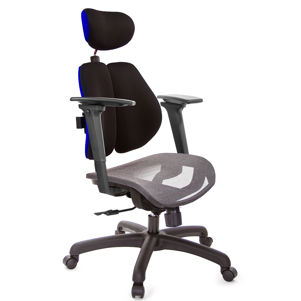 GXG 高雙背網座 電腦椅(3D手遊休閒扶手)  型號2804 EA9M