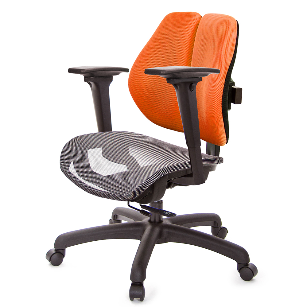 GXG 低雙背網座 工學椅(3D升降扶手)  型號2805 E9