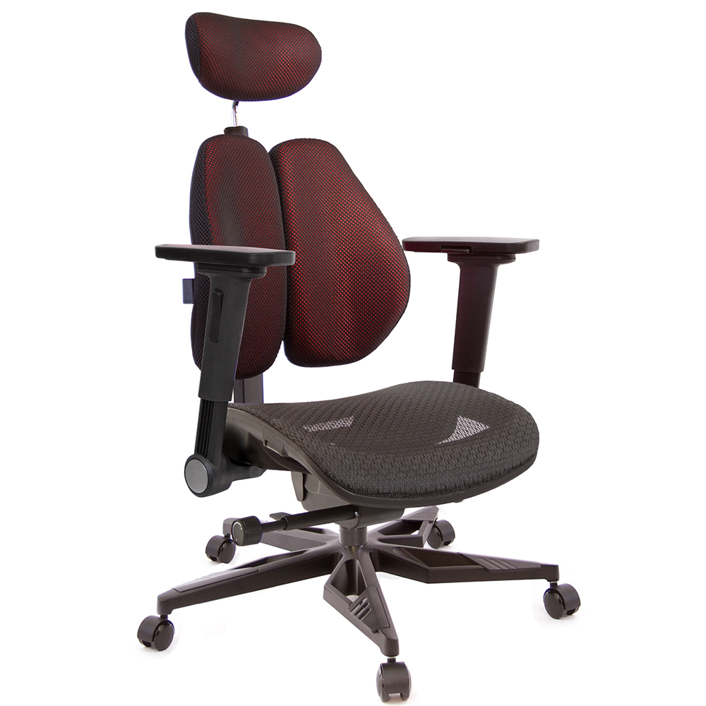 GXG 高雙背工學 電腦椅(電競腳/4D平面摺疊手)  型號3076 KGA1H