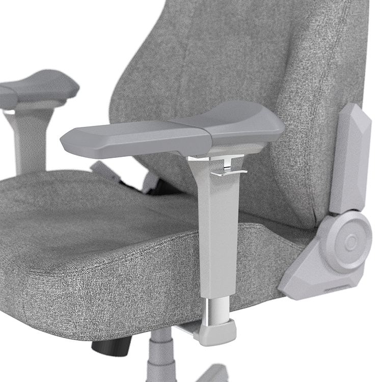 DXRACER 電競賽車椅 利刃基本款 (6D扶手/布面灰色)