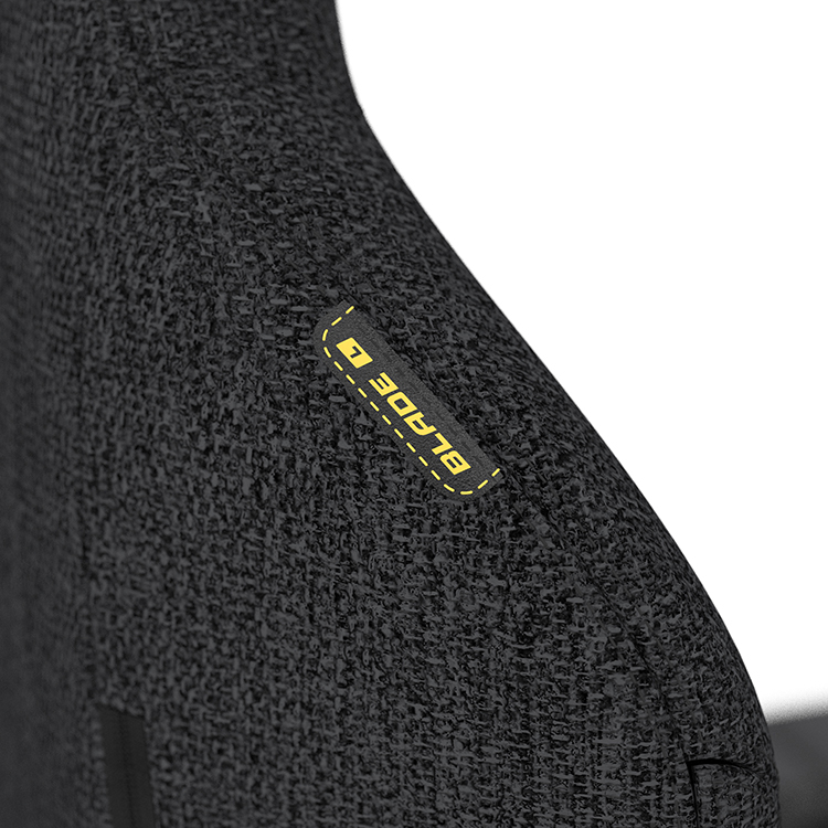 DXRACER 電競賽車椅 利刃 (6D扶手/布面黑色)