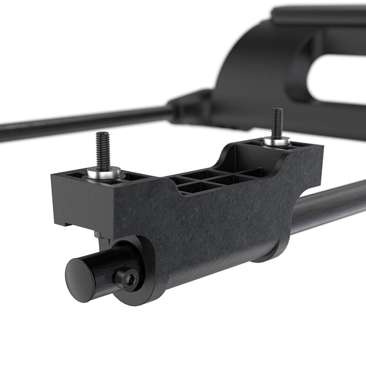 Dxracer 電競賽車椅專用 置腳蹬 (L尺寸-黑色) FOOT REST