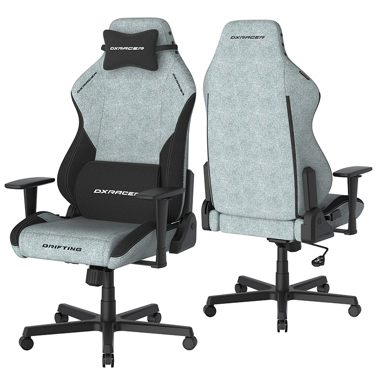 Dxracer 飄移 電競賽車椅 (布面/灰黑色) DXDF008
